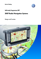 VW - SSP 397 2007 Radio Navigation Systems 